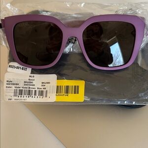 Gucci Purple Sunglasses